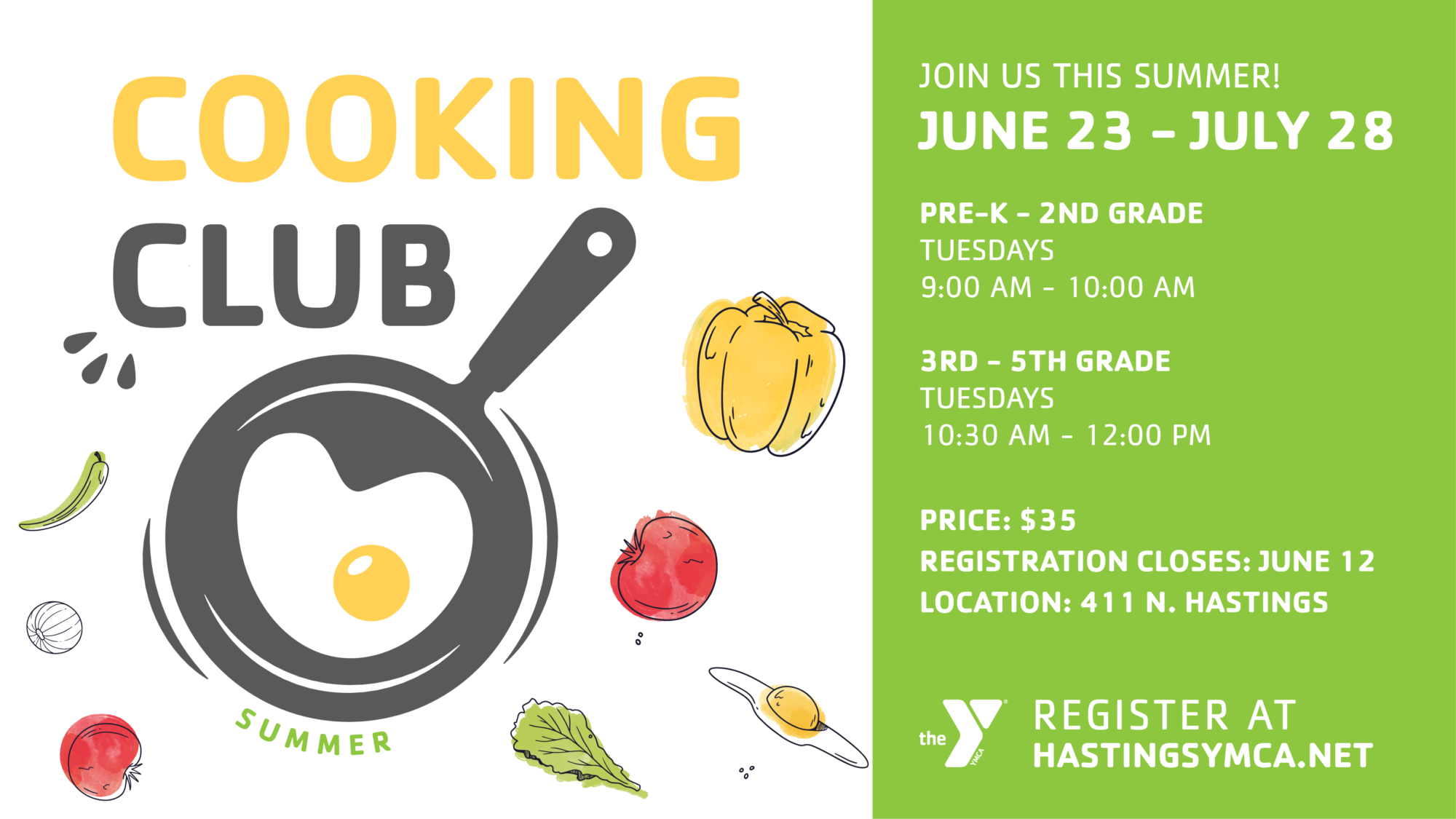 Cooking Club - Hastings YMCA