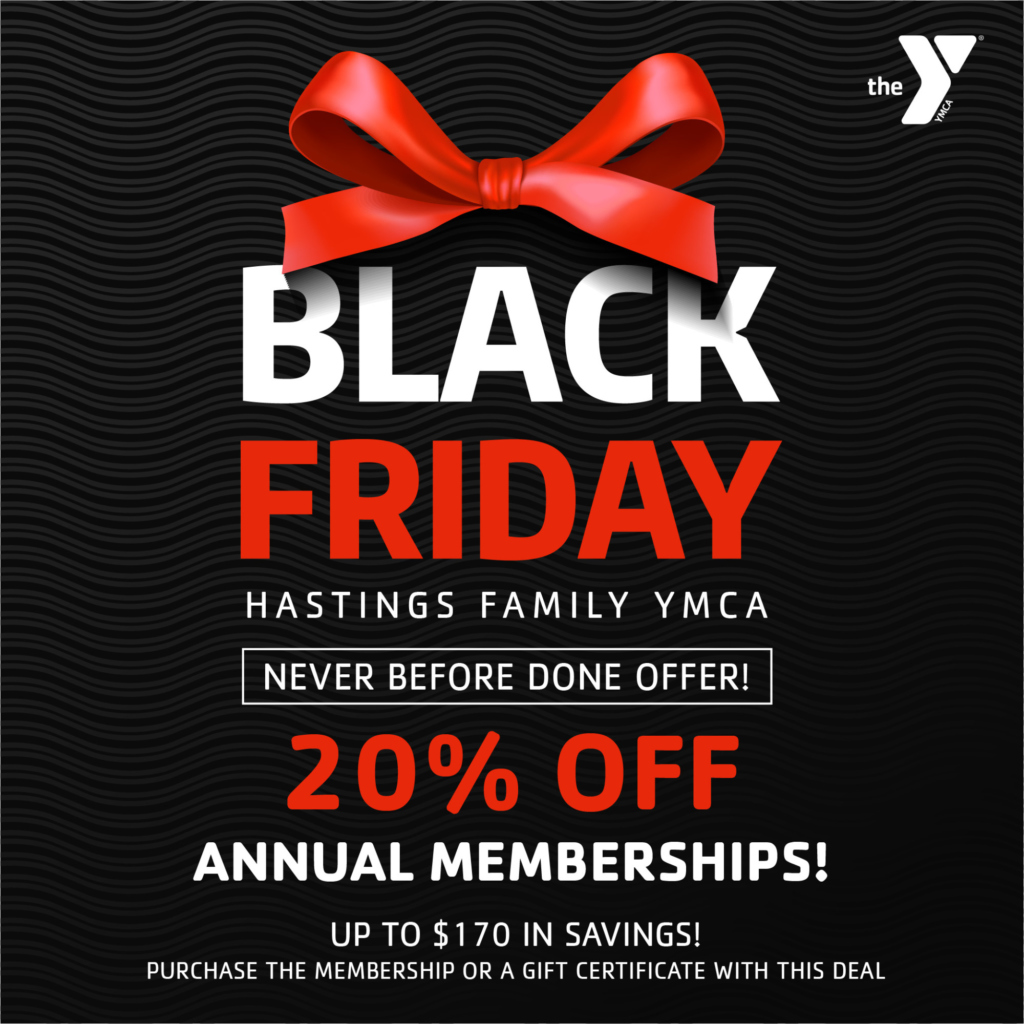 Black Friday Offer Hastings YMCA